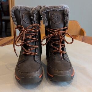 Aquatherm Santana Brown Winter Boots NEW Women Sz 8